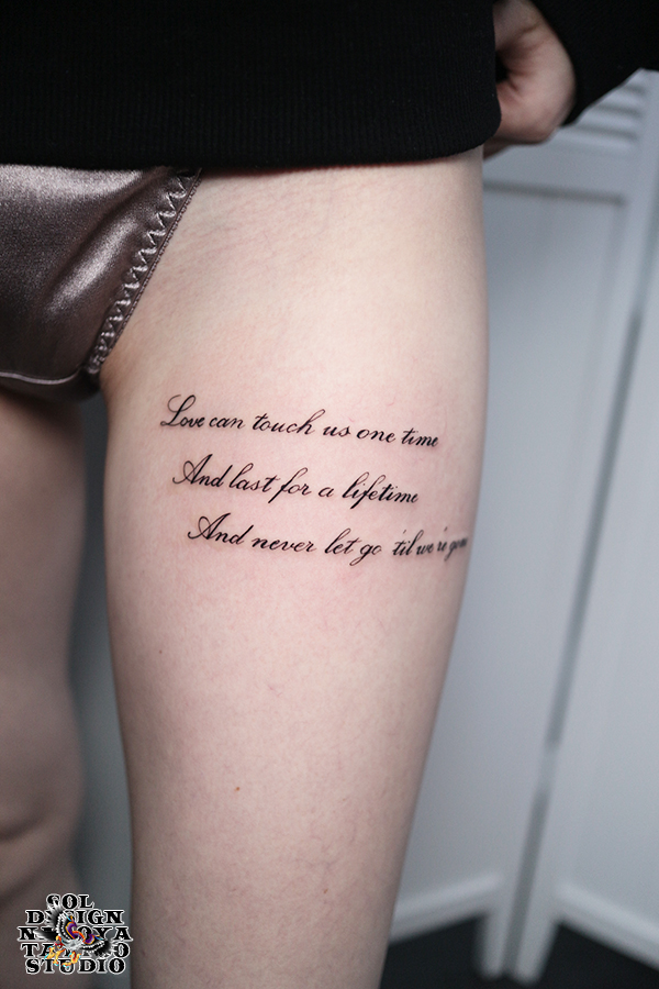 名古屋　タトゥー　女性